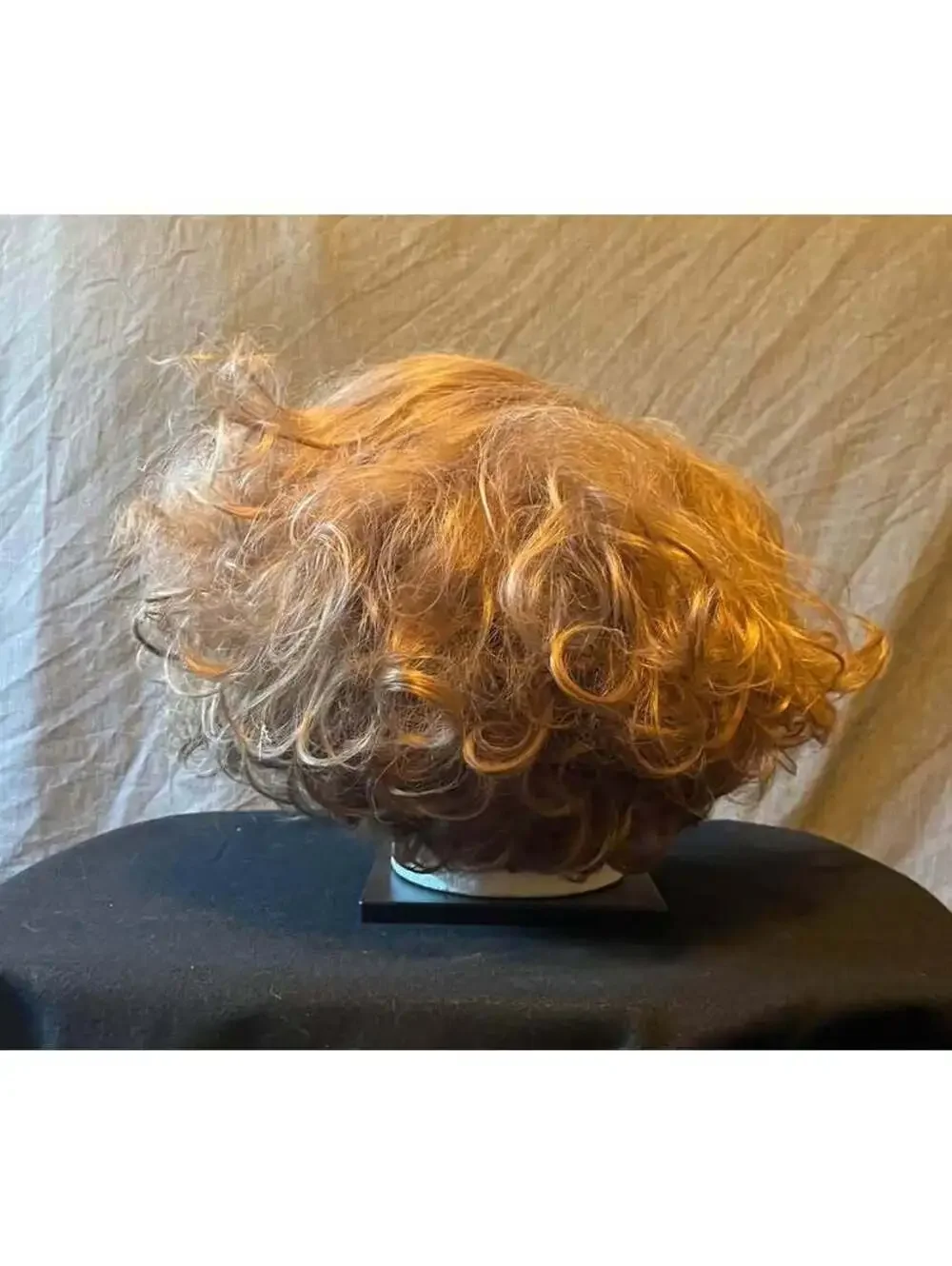 Blonde Curly Lace Front Drag Wig